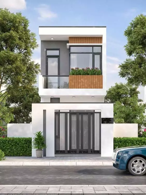 15+ Mẫu nhà 6x20m 1 trệt 1 lầu đẹp và thịnh hành nhất 2024